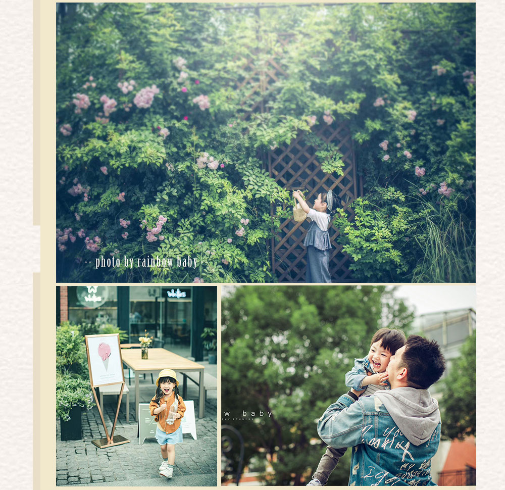 Rainbow Baby儿童摄影周年庆